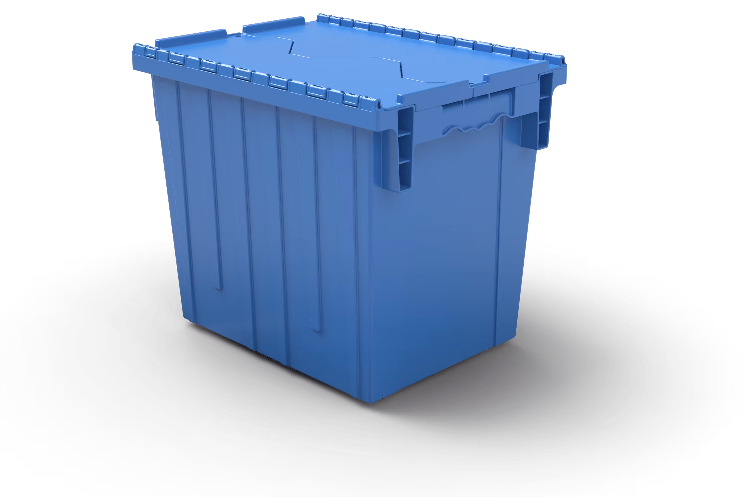 18x13x15 Attached-Lid Tote