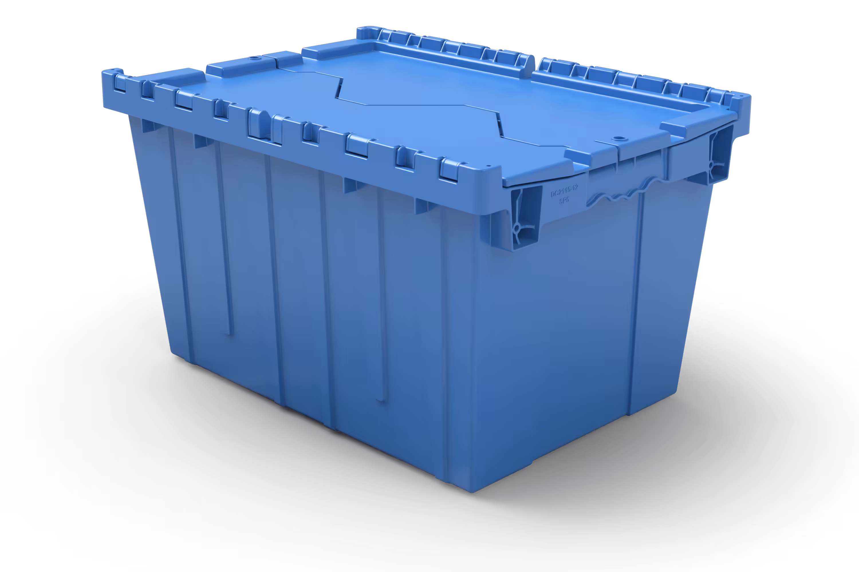 21x15x12 Attached-Lid Tote, SP