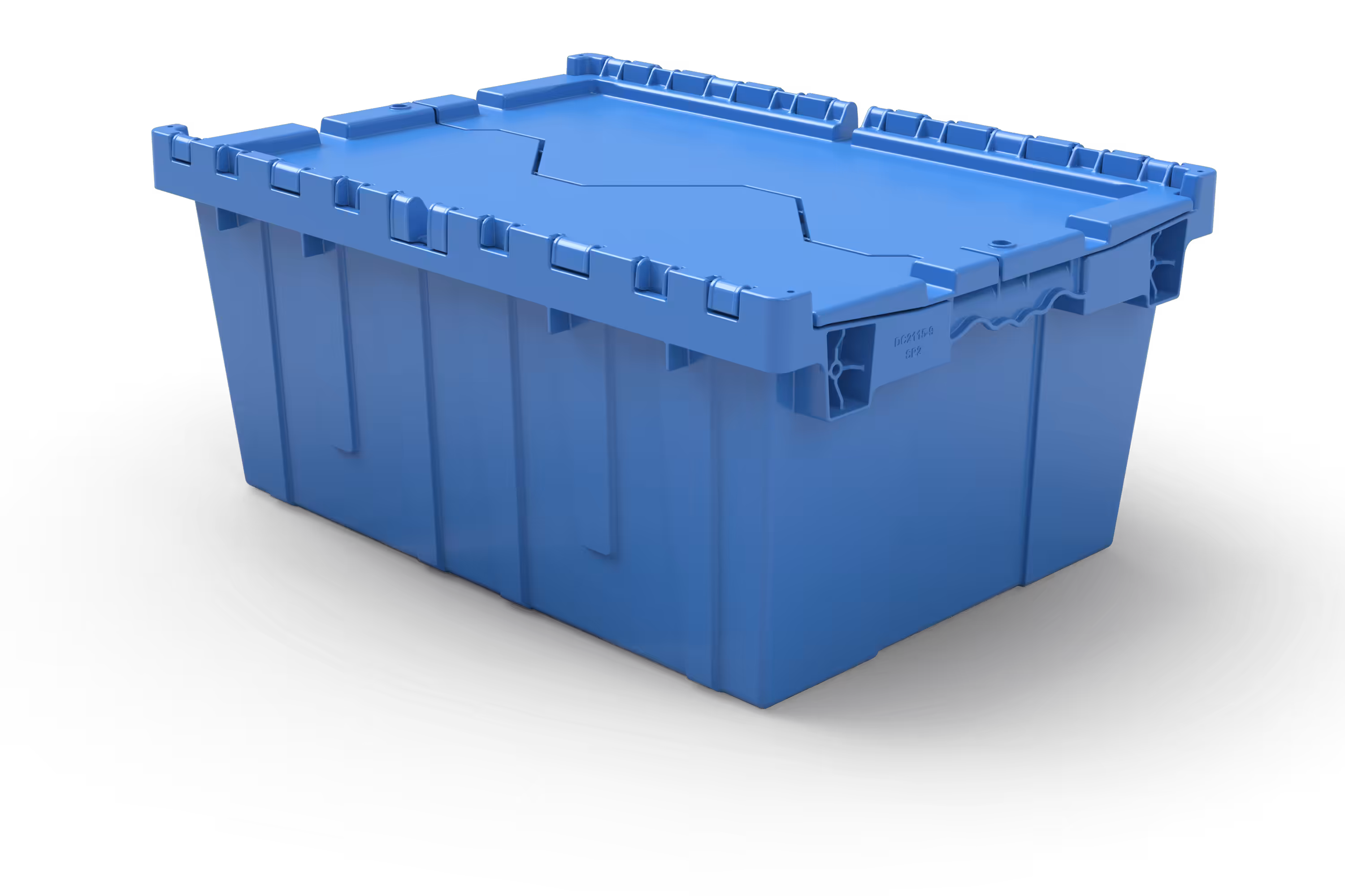 21x15x9 Attached-Lid Tote