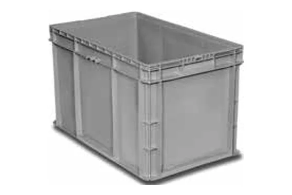 24x15x14 Straight-Wall Tote, Smooth Bottom