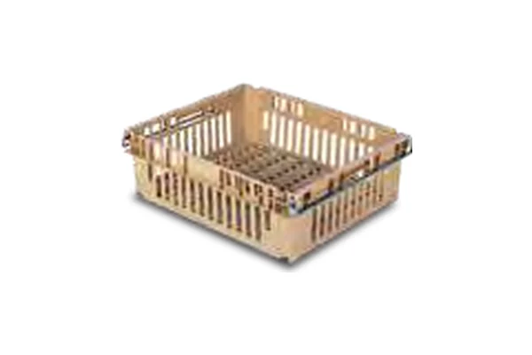 24x20x10 Vented Cooling Container with Bail Handles