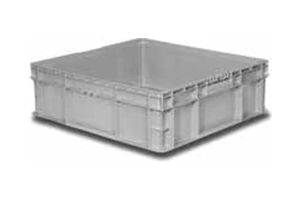 24x22x7 Straight-Wall Tote, Grid Bottom