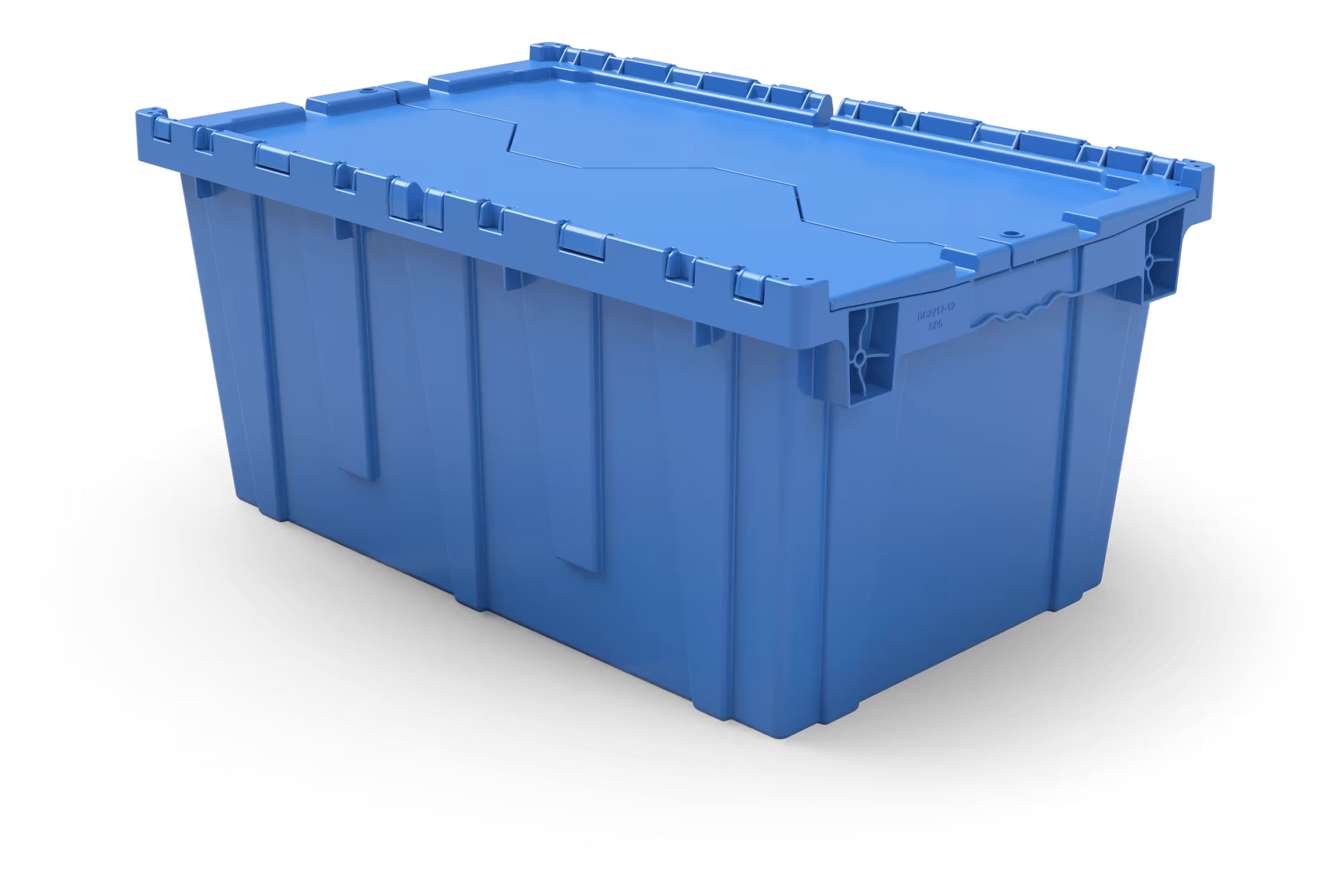 27x17x12 Attached-Lid Tote