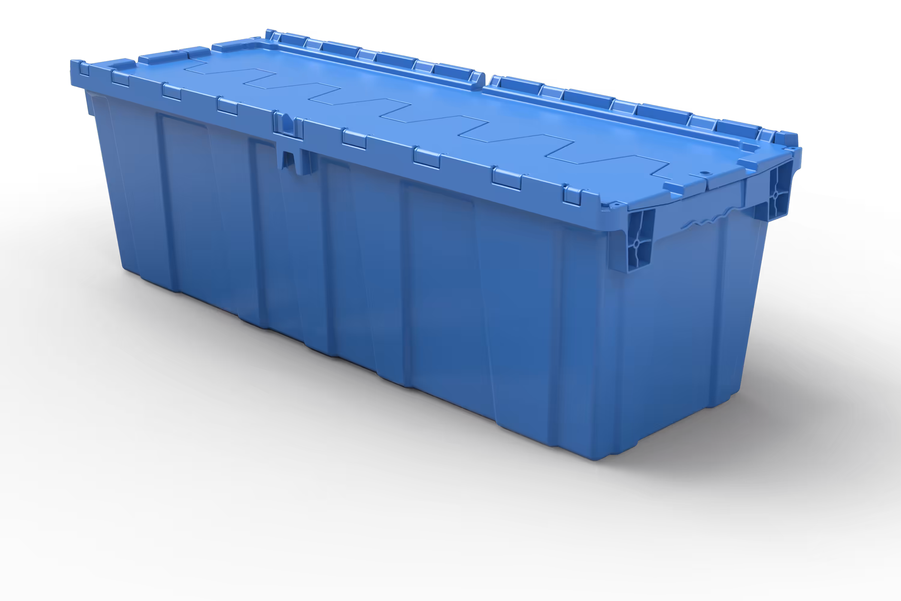 39x14x12 Attached-Lid Tote