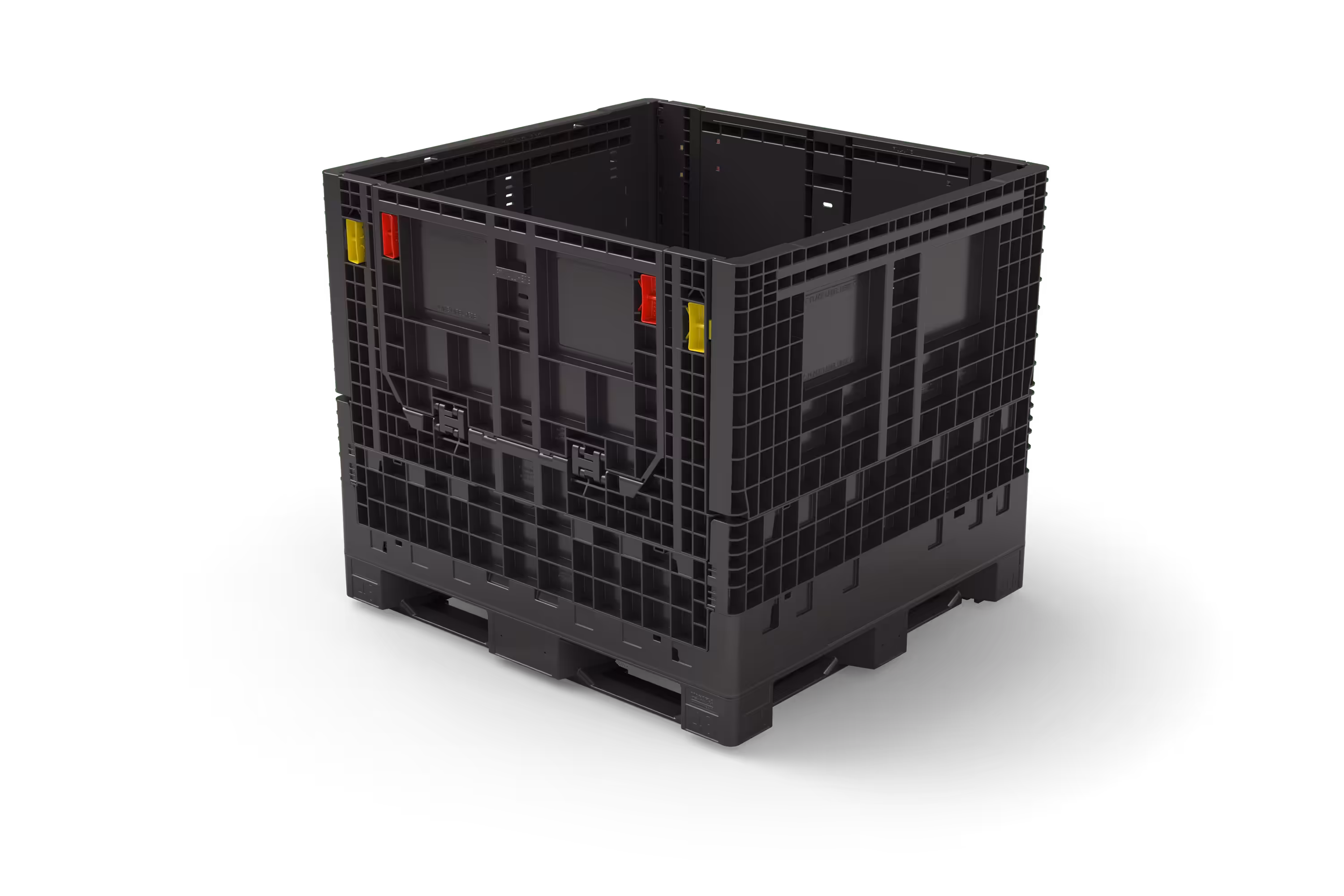 48x44.5x42 Bulk Container with Extended Height and Storage Bottom