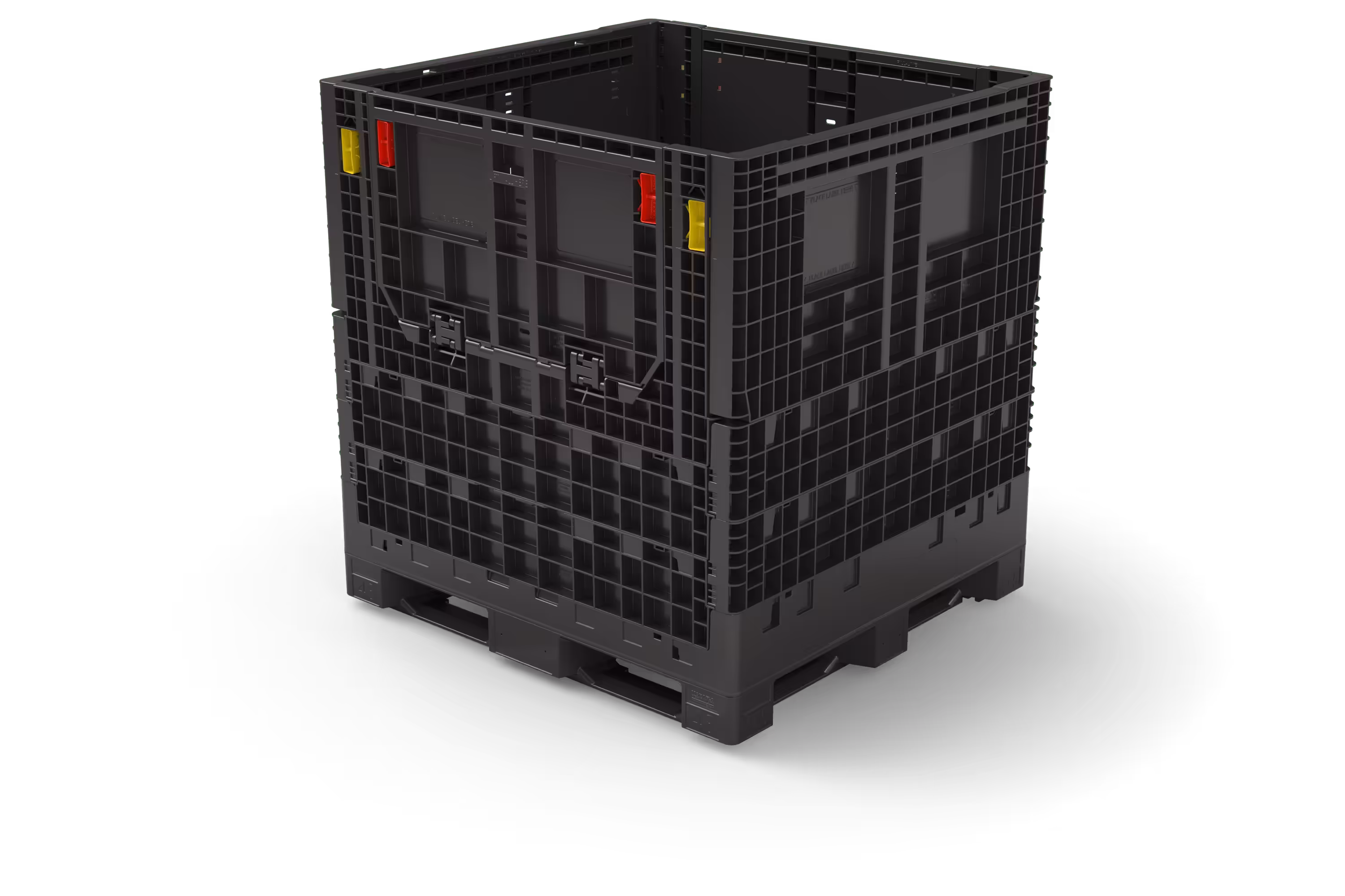 48x44.5x50 Bulk Container with Extended Height and Storage Bottom