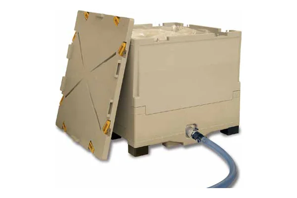 48x44x41 Collapsible IBC, 270 Gallon