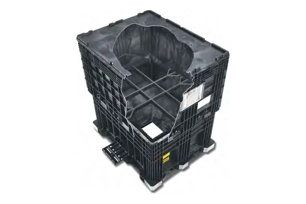 57x45x65 Funnel-Base Dispensing Container