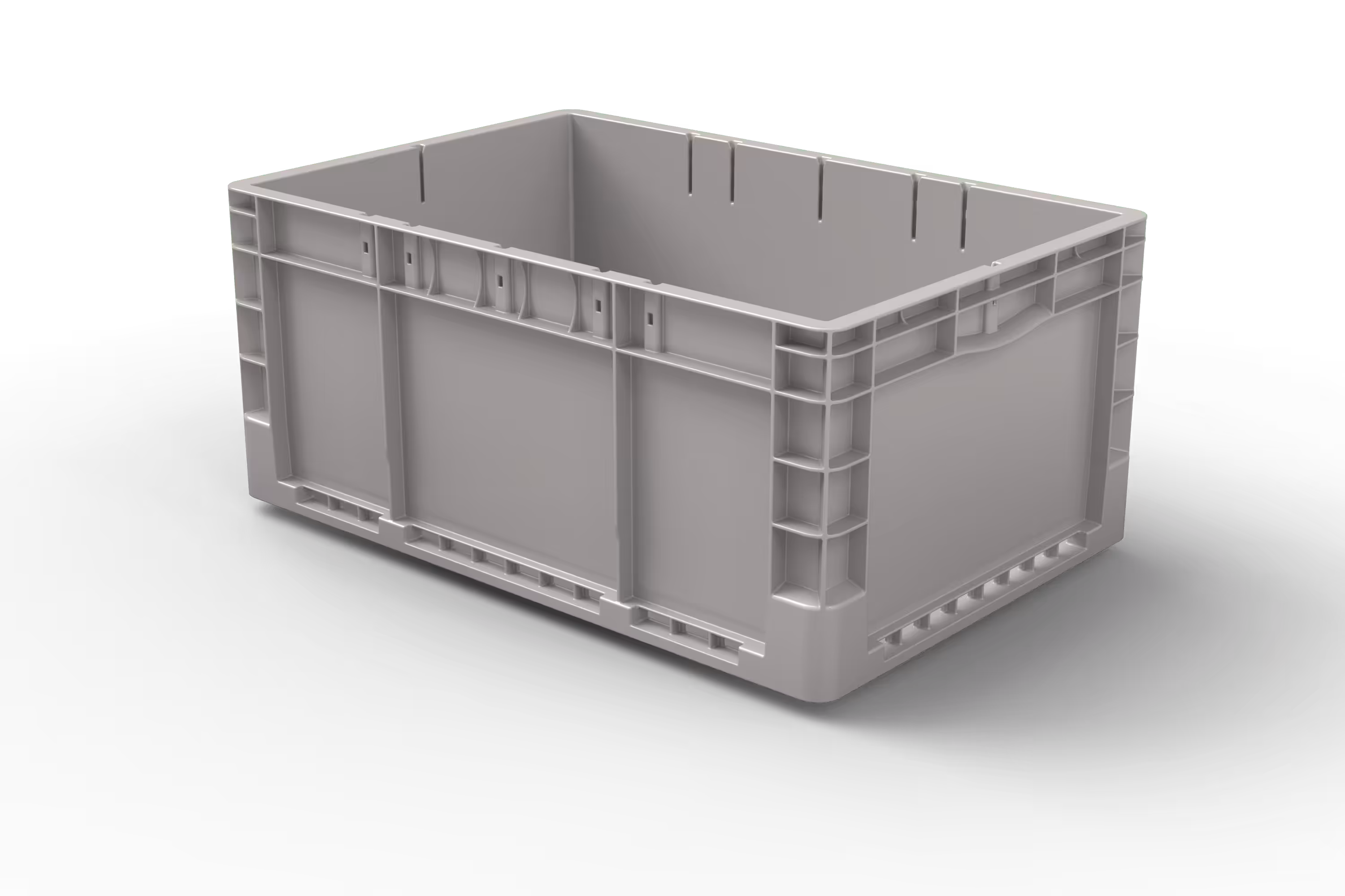 600x400x270 Stack-Only Automation Container with Welded Bottom