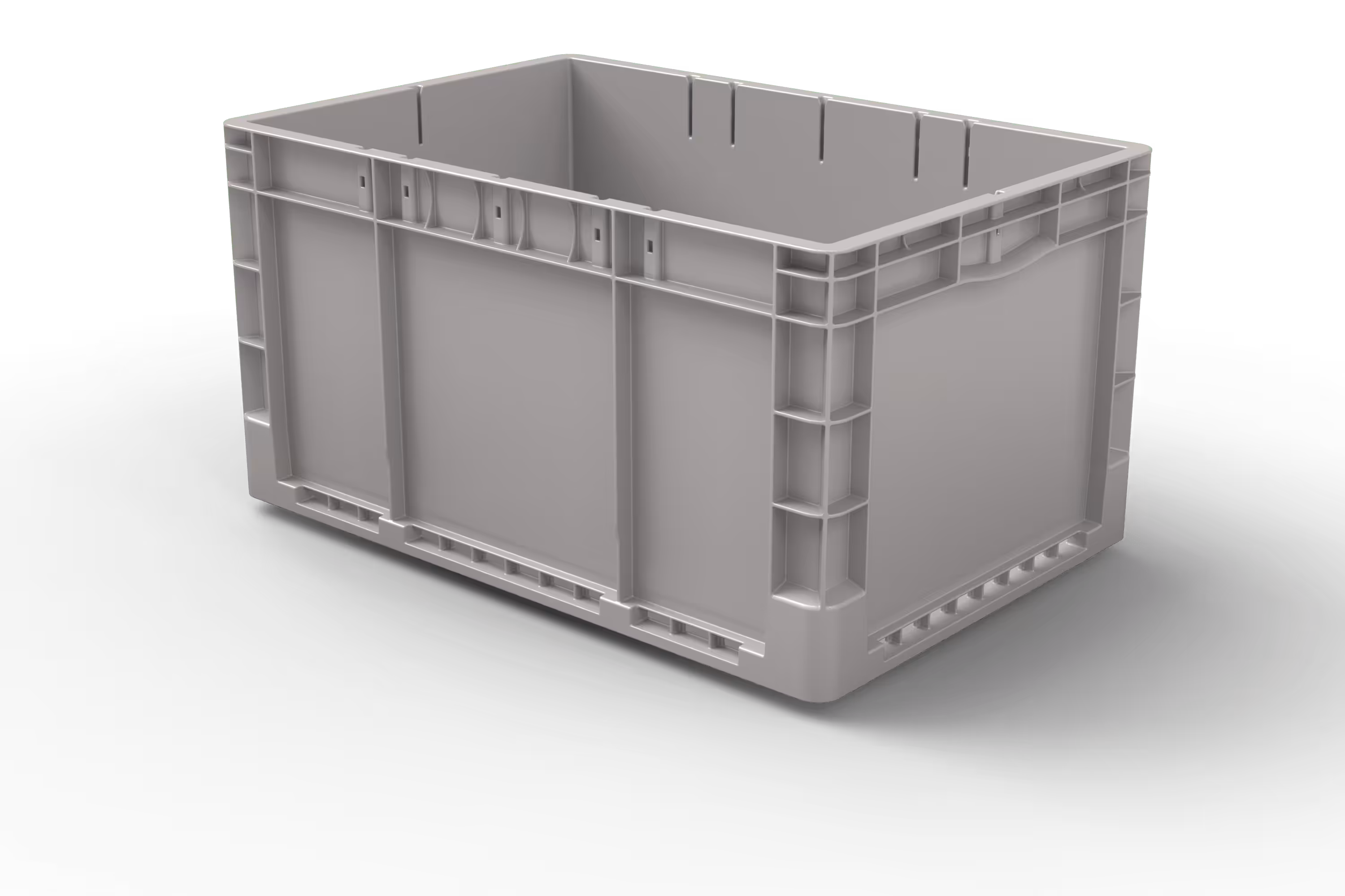 600x400x320 Stack-Only Automation Container with Welded Bottom