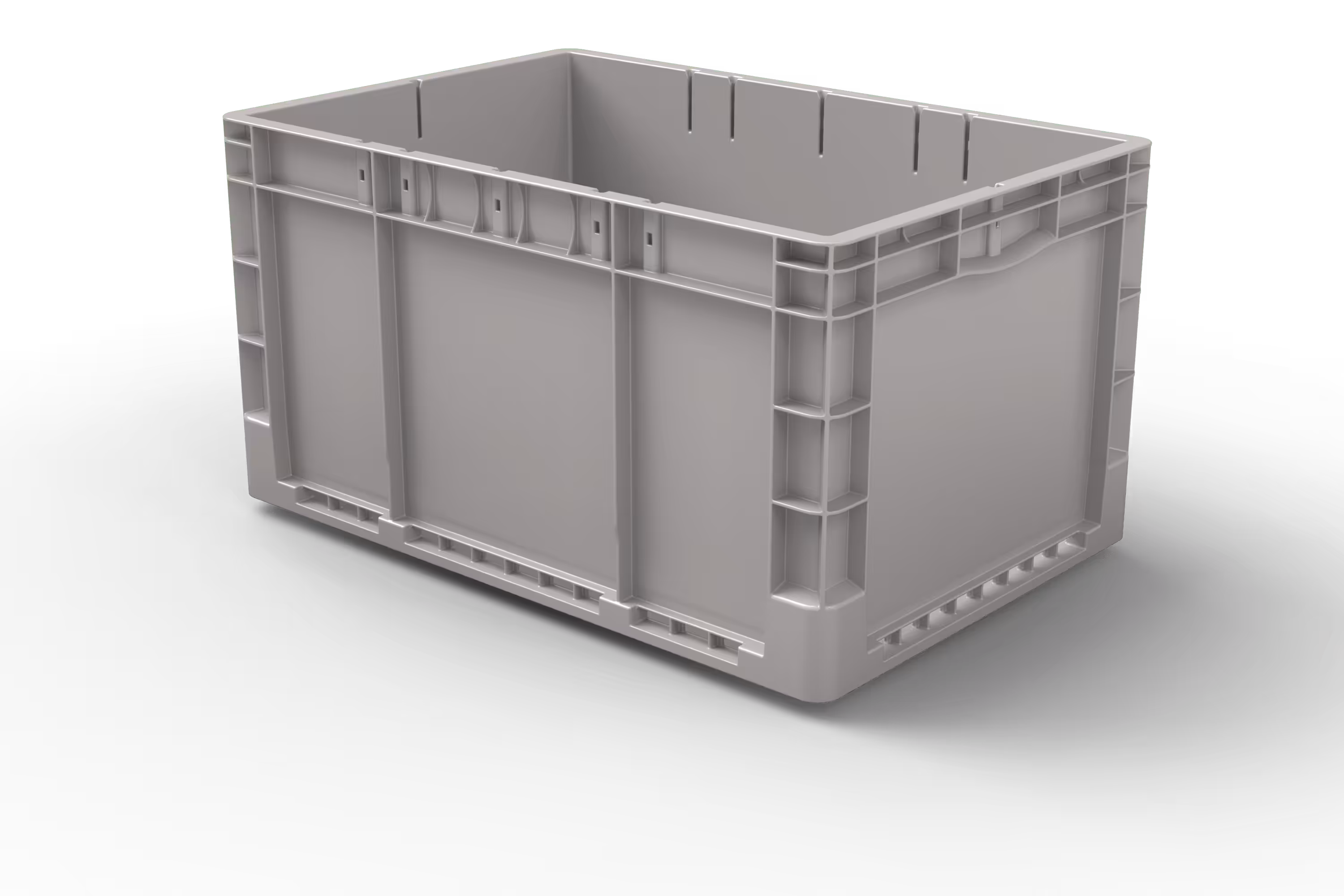 600x400x325 Stack-Only Automation Container with Welded Bottom
