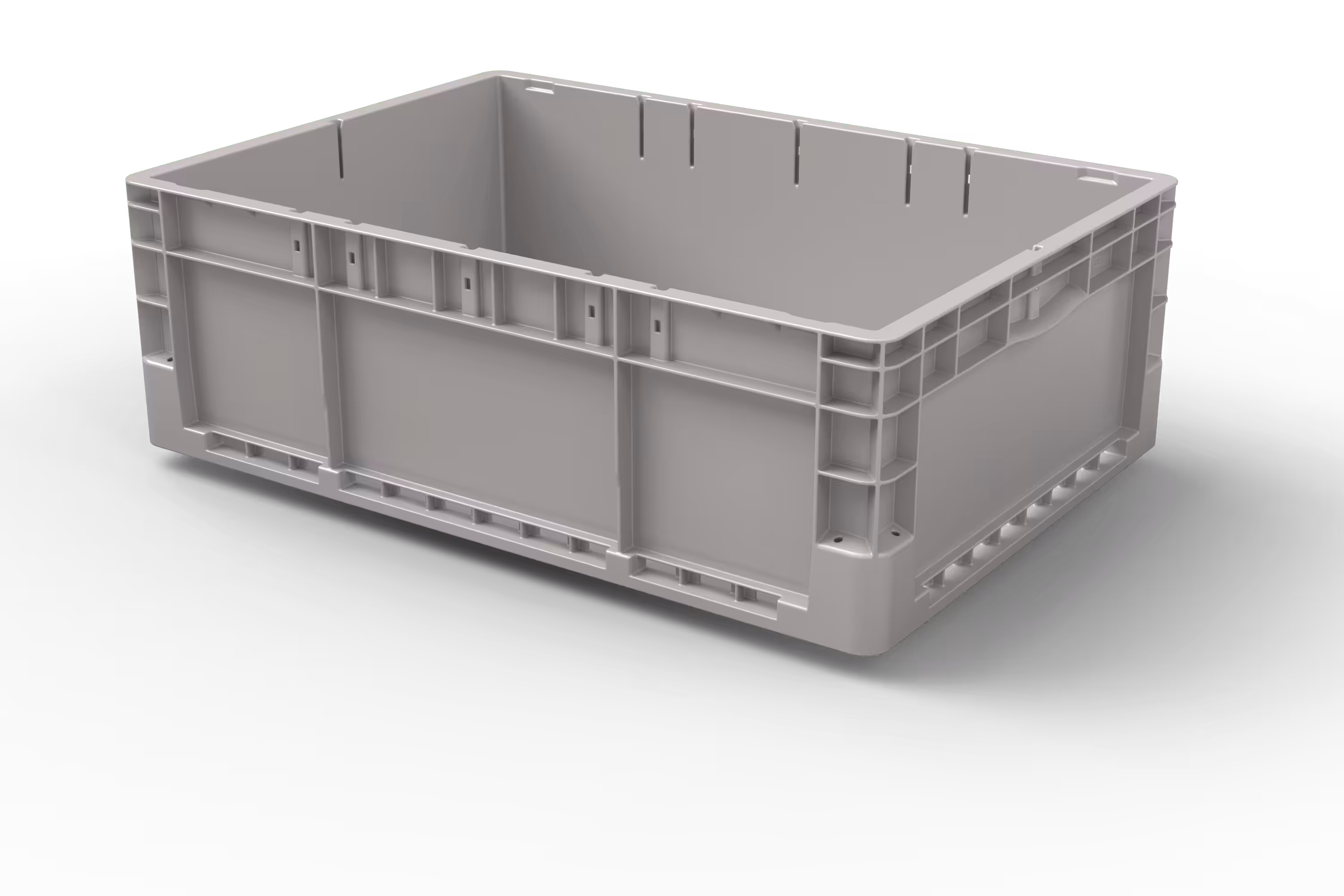 650x450x220 Stack-Only Automation Container with Welded Bottom