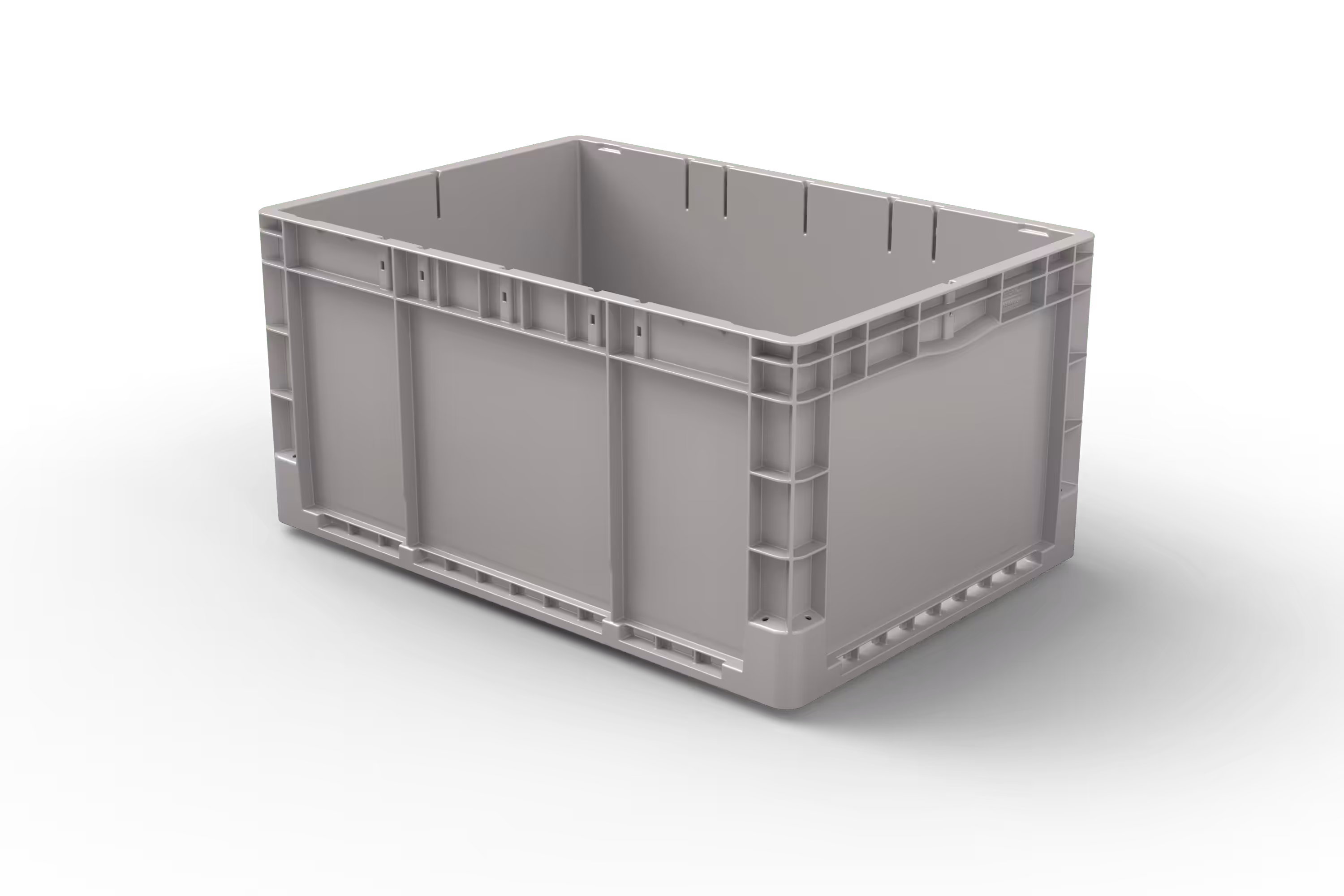 650x450x325 Stack-Only Automation Container with Welded Bottom