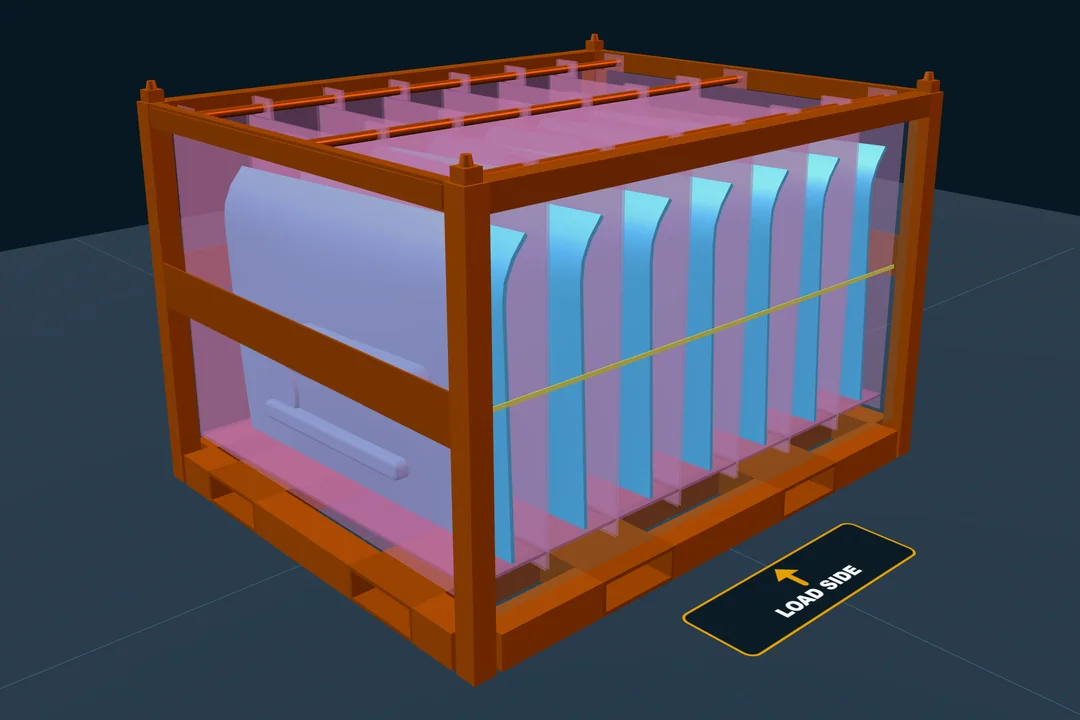 Bag racks concept in the PSS Packaging Studio